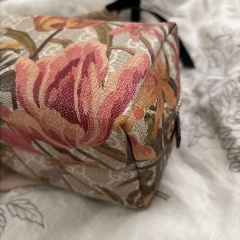 Gucci Floral Beige Women's Bag - Picture 9 of 15